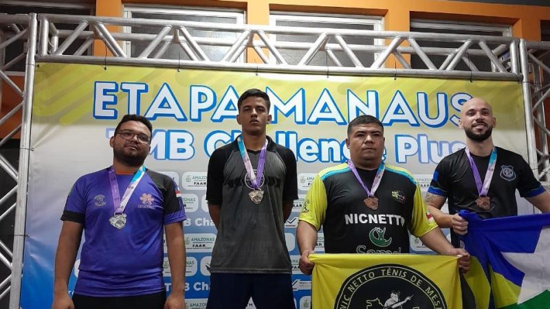 Maranhão conquista medalha de ouro em campeonato nacional de tênis de mesa