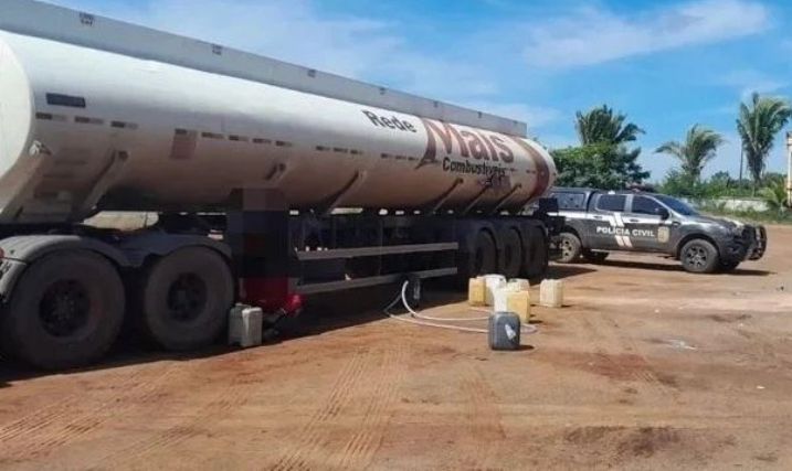 Polícia prende suspeito de comandar esquema de furto de combustíveis no interior do Estado