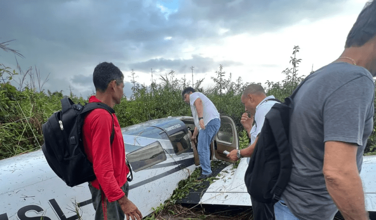 Avião com deputado Aluísio Mendes, assessores e piloto sofre pane durante decolagem em Cururupu