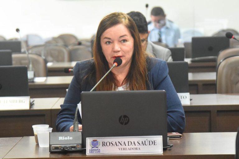 vereadora Rosana da Saúde