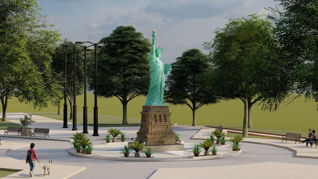 Nova Iorque do Maranhão terá réplica da estátua da Liberdade
