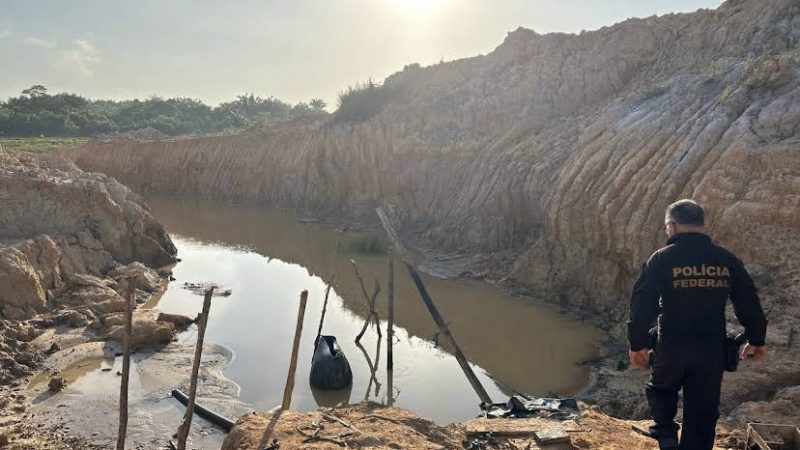 Polícia Federal deflagra nova operação de combate a garimpos clandestinos no Maranhão