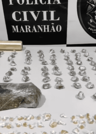 Polícia Civil apreende maconha, crack e cocaína em operação contra o tráfico em Timon