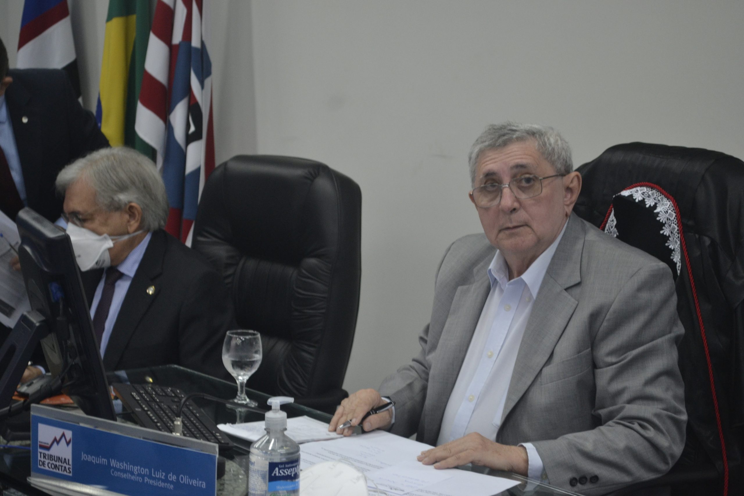 Presidente do TCE informa Assembleia sobre abertura de processo para substituição de Washington Luiz no Tribunal