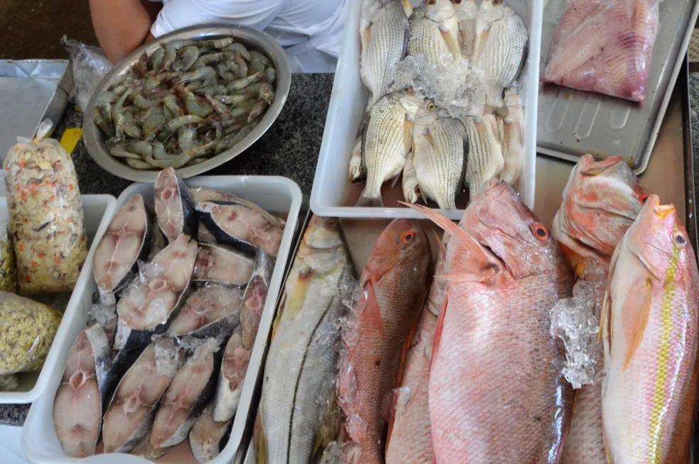 Vigilância Sanitária fiscaliza venda de peixes e frutos do mar para Semana Santa