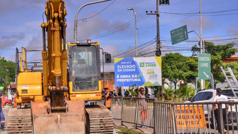 Prefeitura começa construção do Elevado da Cidade, em São Luís