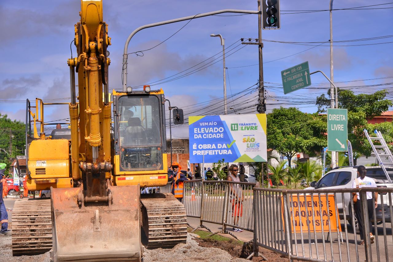 Prefeitura começa construção do Elevado da Cidade, em São Luís