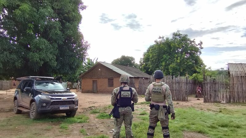 PF combate tráfico de drogas em terras indígenas de Grajaú