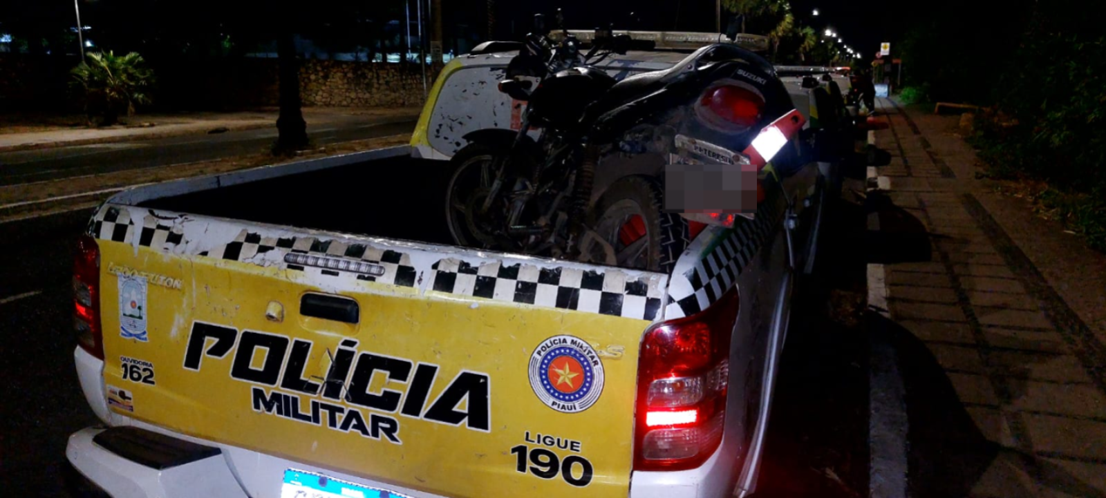 Vigilante é preso ao ser parado em blitz com arma de fogo e motocicleta roubada em Timon