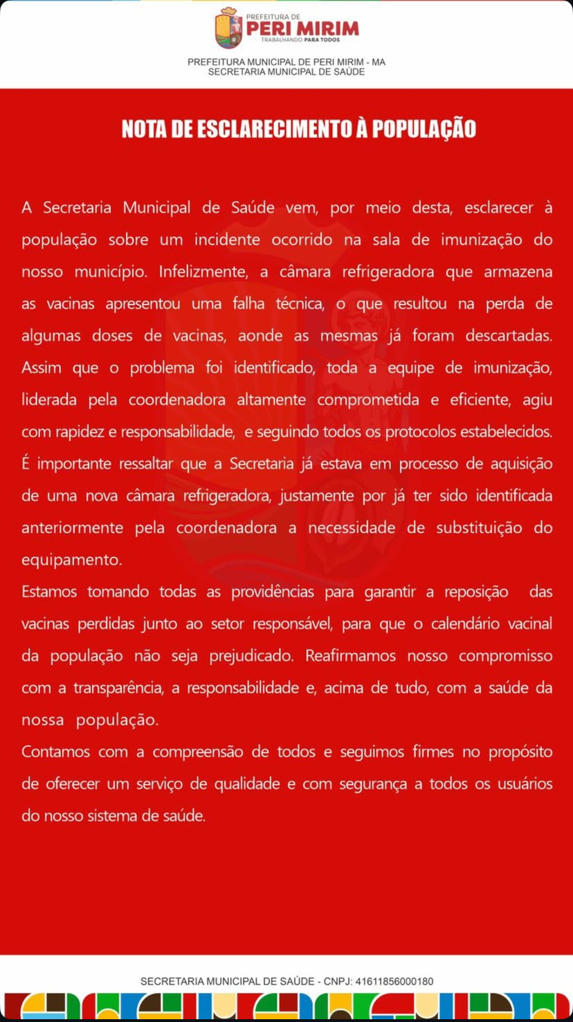 Vacinas contra gripe são jogadas no lixo após falha em câmara refrigeradora 2 IMG 5084
