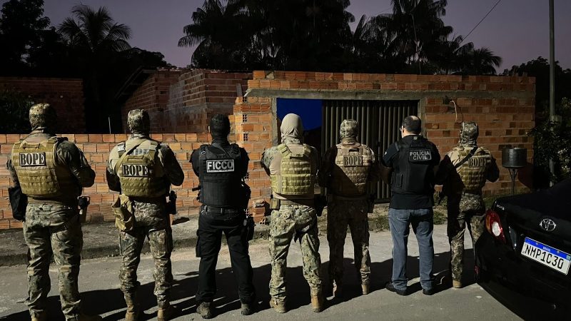 Polícia Federal deflagra proteção contra núcleos de facção criminosa no Maranhão e Pernambuco