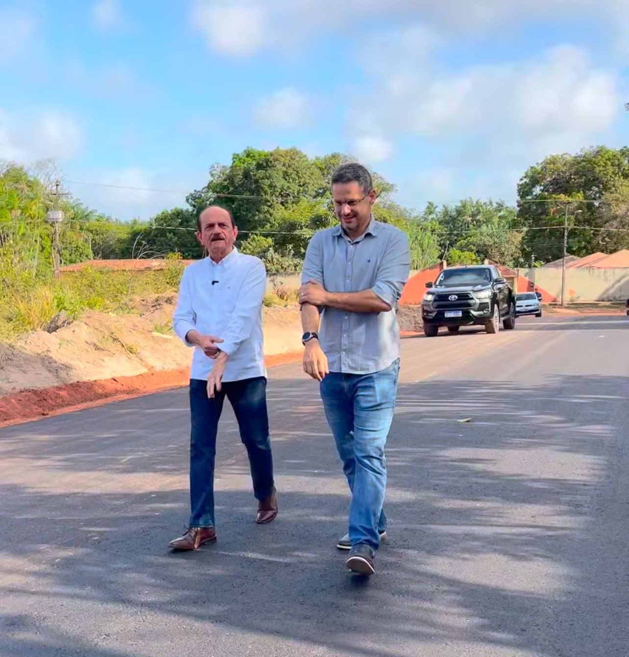 Dr. Julinho inicia pacote de obras de infraestrutura em São José de Ribamar