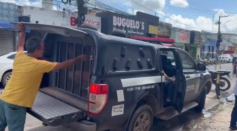 Preso suspeito de manter mulher em cárcere privado no município de Santa Inês