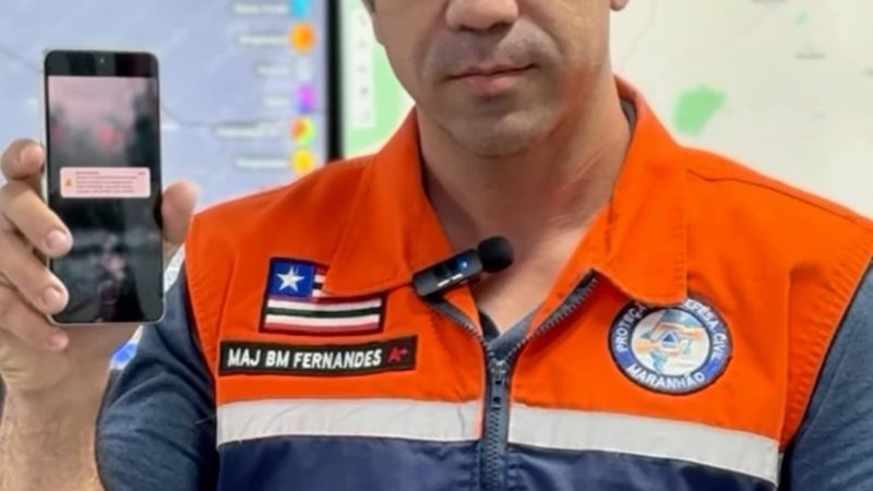 Defesa Civil vai começar teste do sistema de envio de alertas de desastres próximo sábado