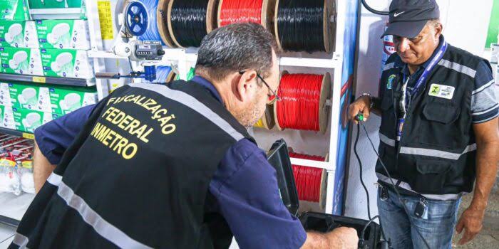 INMEQ-MA intensifica combate à venda de fios e cabos elétricos irregulares