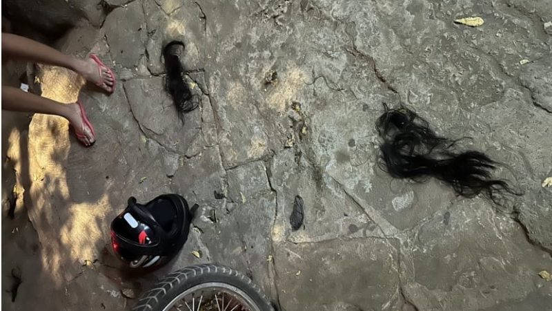 Mulher tem cabelo cortado com faca por ex-companheiro em Barra do Corda