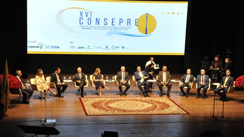 Encontro de Presidentes de Tribunais de Justiça do Brasil em São Luís defende Alexandre de Moraes e repudia sanções dos EUA