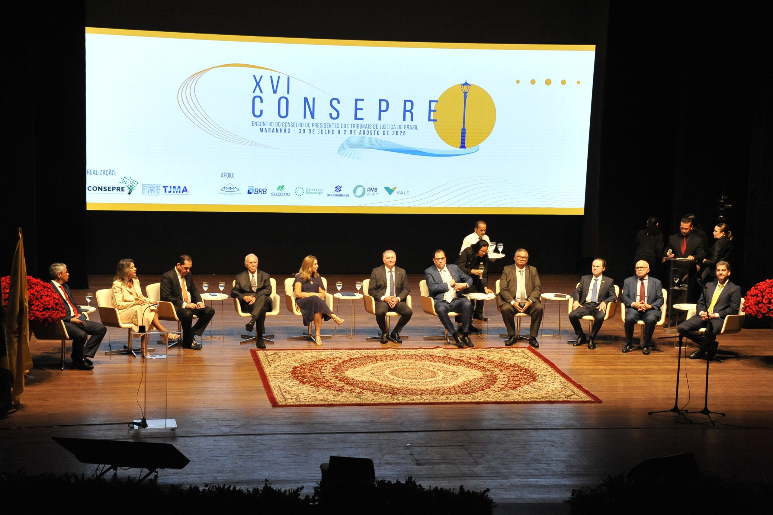 Encontro de Presidentes de Tribunais de Justiça do Brasil em São Luís defende Alexandre de Moraes e repudia sanções dos EUA