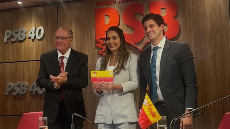 Ana Paula Lobato se filia ao PSB e aliados de Carlos Brandão articulam mudança de partido