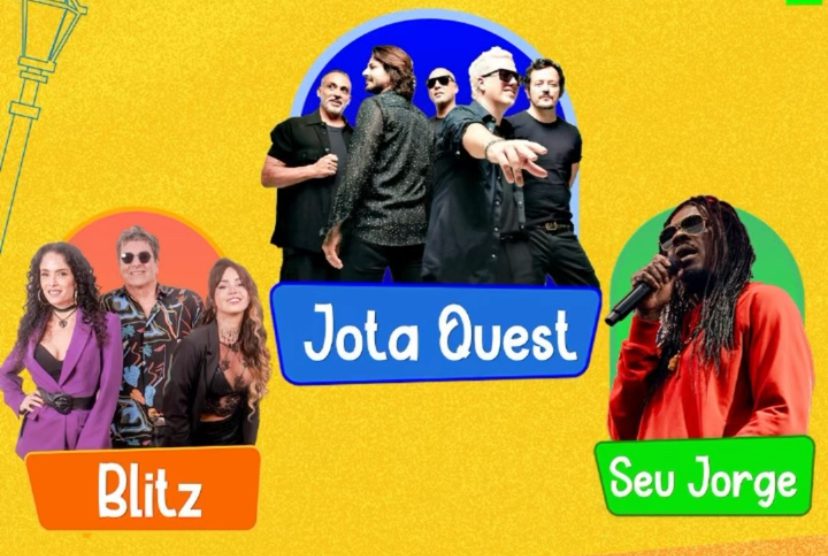 Prefeitura anuncia Jota Quest, Seu Jorge e Blitz em programação do aniversário de São Luís