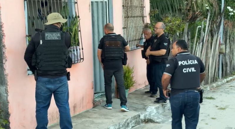 Polícia Civil captura 8 pessoas suspeitas de ligação com tráfico de drogas em Humberto de Campos