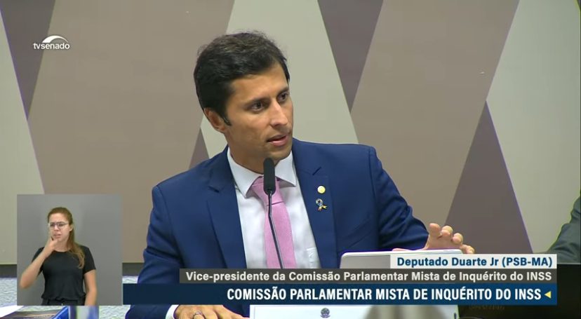 Duarte Júnior é eleito vice-presidente da CPMI do INSS