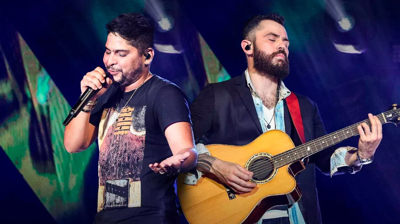 Turnê de despedida da dupla Jorge & Mateus em São Luís terá Felipe Amorim, Manu Bahtidão e Pedro Libe