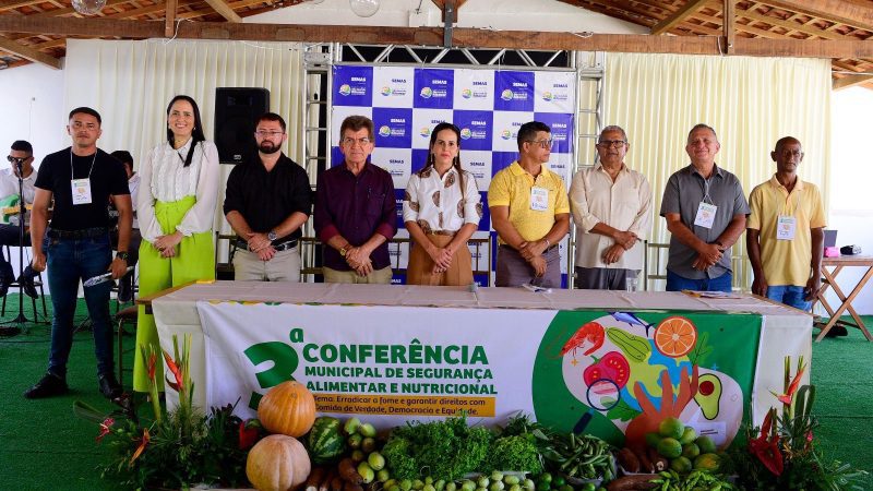 Prefeitura de Ribamar reforça compromisso com alimentação saudável em conferência