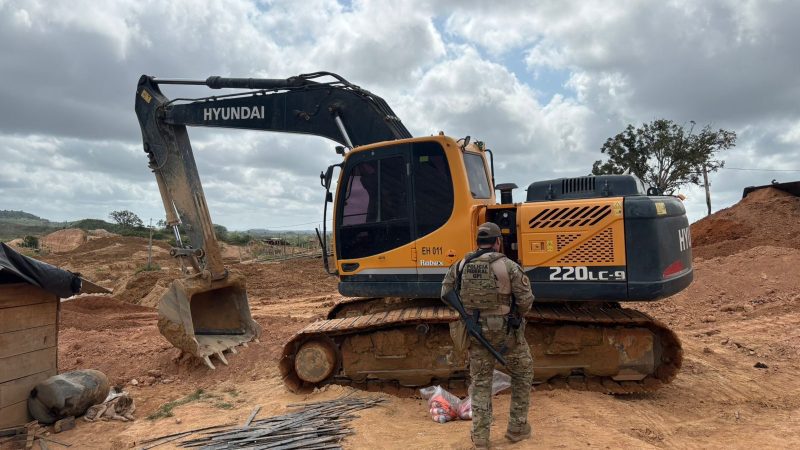 PF deflagra Operação Curimã II contra extração ilegal de ouro no Maranhão