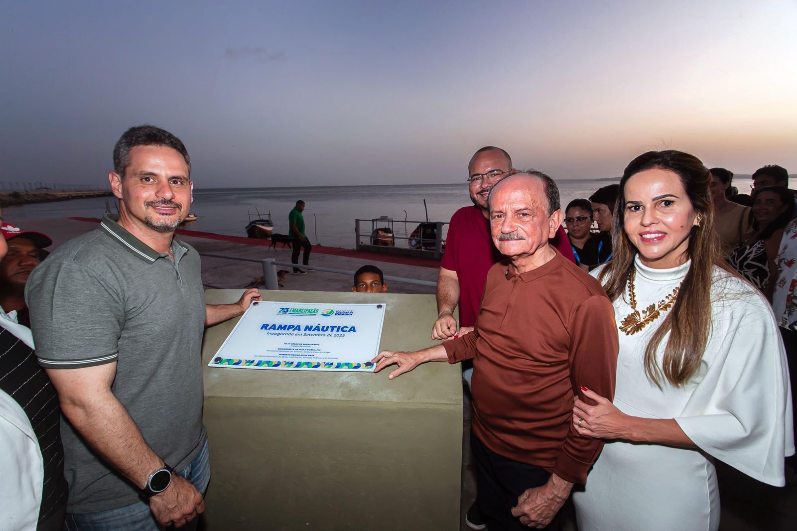 Dr. Julinho entrega Rampa Náutica em São José de Ribamar 1 Dr. Julinho entrega Rampa Náutica em São José de Ribamar