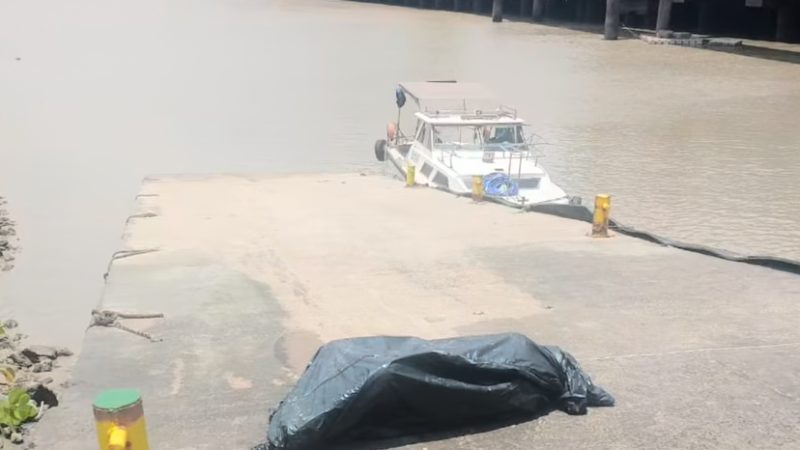 Operação resgata corpo encontrado na Ilha do Caranguejo
