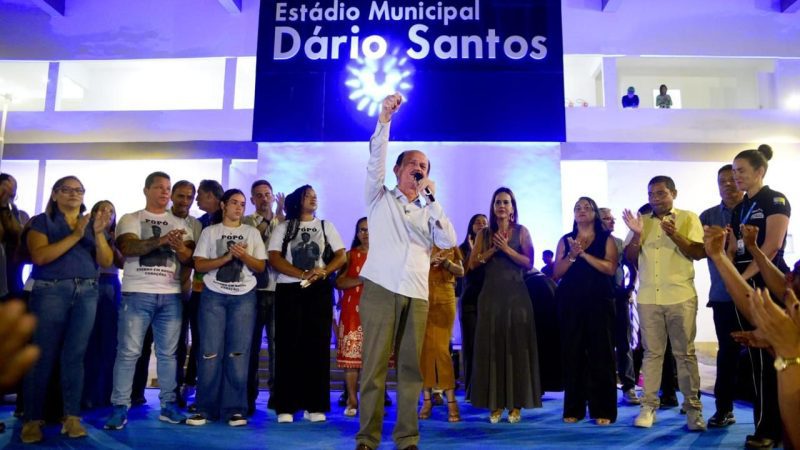 Dr. Julinho inaugura Complexo Esportivo Dário Santos em São José de Ribamar