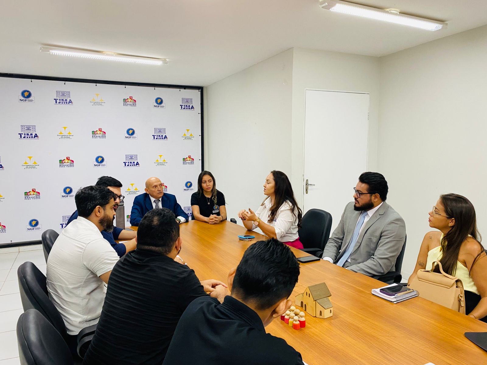 Prefeitura de São José de Ribamar participa de reunião para agilizar processos de regularização fundiária