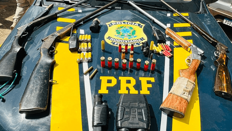 Polícia apreende armas e acessórios de caça em Codó 1 Polícia apreende armas e acessórios de caça em Codó
