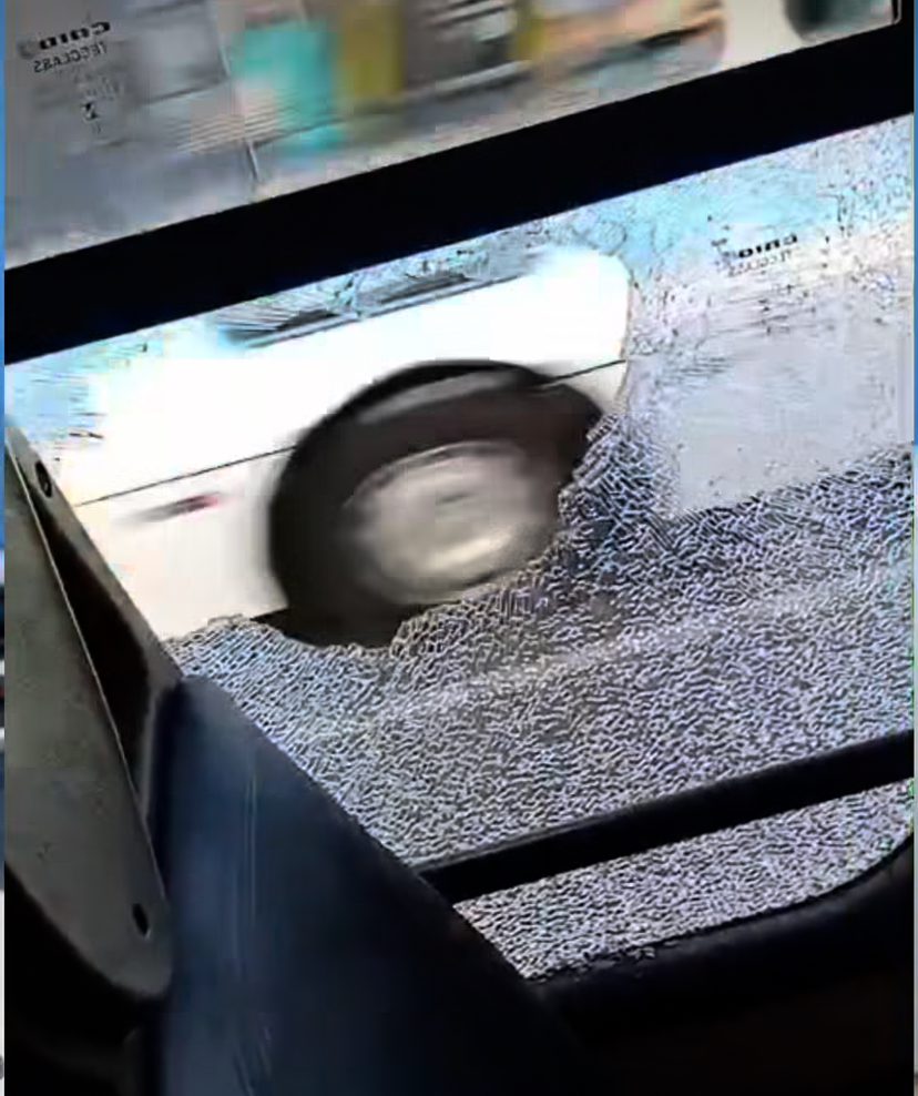 Sindicato dos rodoviários alerta sobre ocorrências com veículos apedrejados na capital