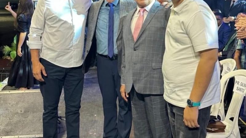 Júlio Filho prestigia os 25 anos do “Impacto Abençoando Vidas”